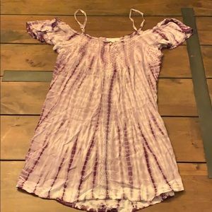 Socialite off the shoulder dress